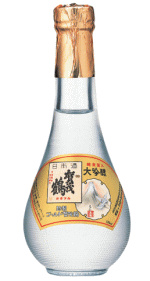 大吟醸・純金箔入 特製ゴールド賀茂鶴 180ml