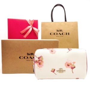 COACH 化粧ポーチ フローラルプリント 花柄 C-7358 IMCAH