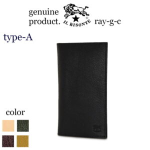 IL BISONTE スクエアロングウォレット