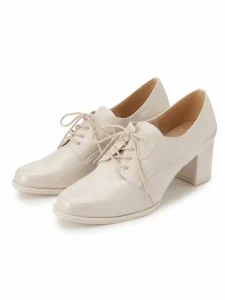 ESPERANZA レースアップヒールパンプス