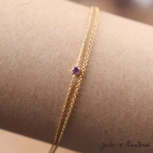 ジャッコランタン 2連 ゴールド ブレスレット
