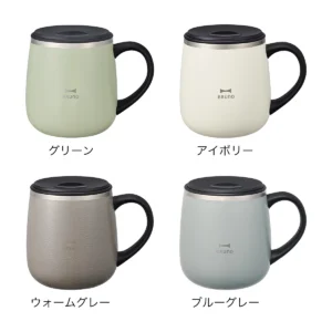 ブルーノ ステンレスマグ 蓋付き