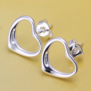 ピアス ハート シルバー