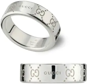 グッチ(GUCCI) グッチ シグネチャー GG ワイドリング 