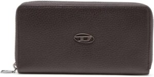 DIESEL(ディーゼル) カウレザー Dロゴ 長財布 X09015P0685