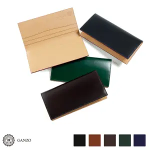 GANZO(ガンゾ) Cordovan ファスナー長財布
