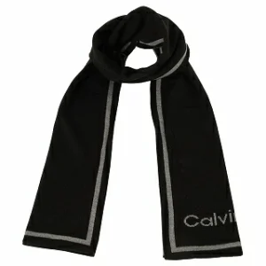 CALVIN KLEIN カルバン・クライン リバーシブル ロゴ マフラー CK200041C