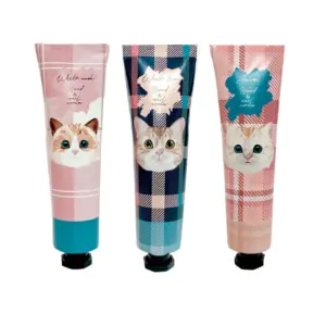 ハンドクリーム ギフト 3本セット ネコ