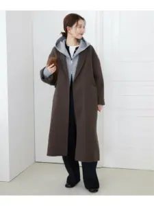 SLOBE IENA(スローブイエナ) souple woolダブルフェイスチェスターコート