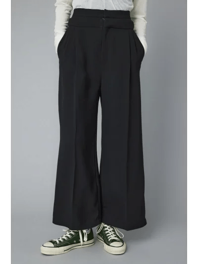 HeRIN.CYE(ヘリンドットサイ) Center press wide pants