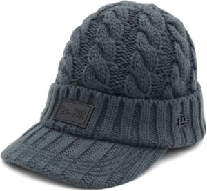 NEW ERA ニット帽 バイザー付き