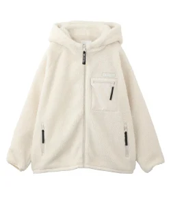 ミルクフェド ジャケット BOA ZIP UP HOODED JACKET レディース