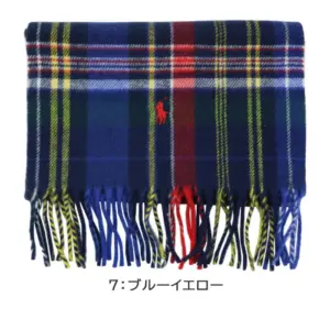 POLO RALPH LAUREN ポニー刺繍 ウール チェック柄 PC0999