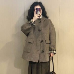 ダッフルジャケット レディース ショートコート