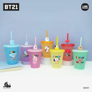 BT21 タンブラー KOYA RJ SHOOKY MANG CHIMMY TATA COOKY