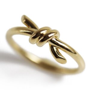 TIFFANY&Co. ティファニー K18YG イエローゴールド ノット リング