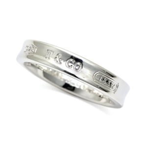 ティファニー(Tiffany&co) 1837 ナローリング シルバー