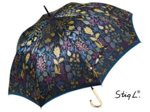 HERBARIUM/ハーバリウム(ピーコックブルー) 北欧デザイン 日本製 晴雨兼用傘