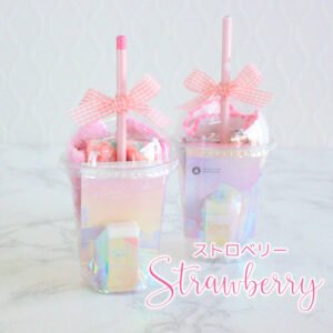 可愛いドリンク風文具セットギフト