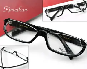 メガネワールド KIMEIKAN Eyewear Black
