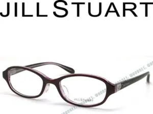 JILL STUART(ジルシチュアート) パープル×クリアパープル メガネ