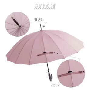 mabu レディース 長傘 ワンタッチ