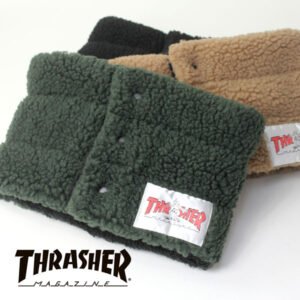 THRASHER レピアネームボアネックウォーマー