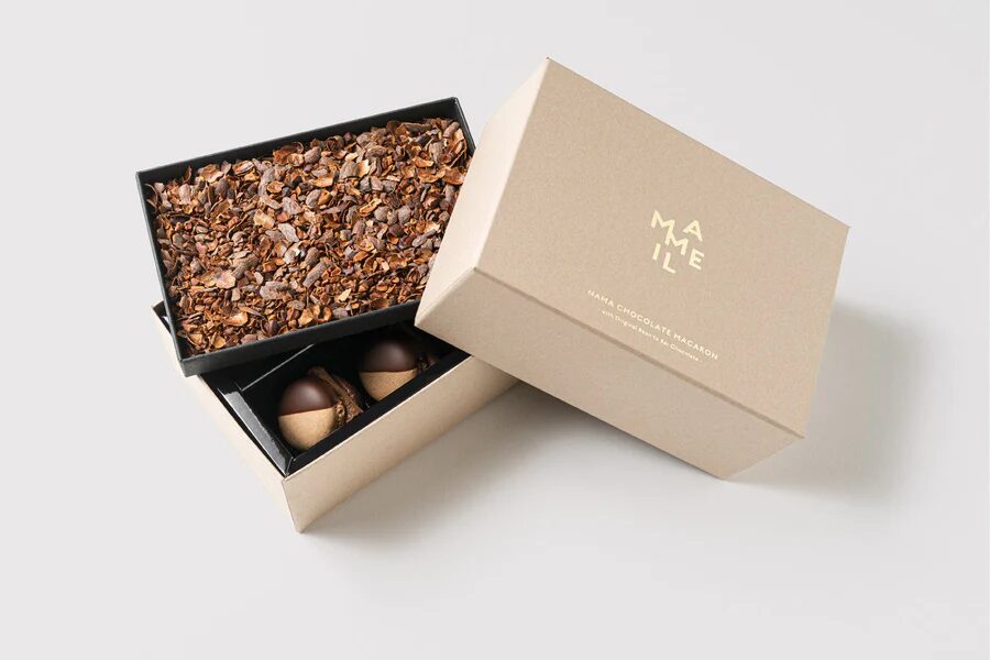 MAMEIL NAMA CHOCOLATE MACARON SOIL CHOCOLATE