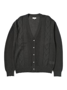 BEAMS MEN 12ゲージ メッシュ カーディガン