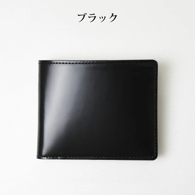 GLENFIELD グレンフィールド コードバンレザー 二つ折り財布