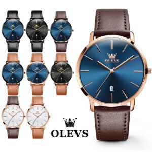 メンズ 腕時計 北欧デザイン メンズ腕時計 超薄型 時計 ブランド OLEVS オレブス