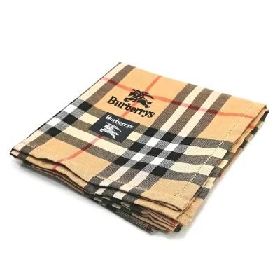 バーバリー BURBERRY タオルハンカチ　チェック柄