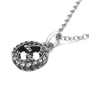 GUCCI ネックレス メンズ インターロッキングG ペンダント