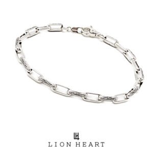 LION HEART PROGRESSO ゴシックリンクブレスレット 01BR0571SV