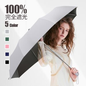 折りたたみ傘 日傘 uvカット 完全遮光 ギフト 自動開閉