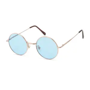 サングラス 丸型 丸めがねだて カラーサングラス