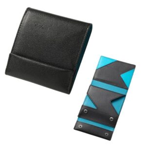 abrAsus 財布 メンズ 二つ折り 本革