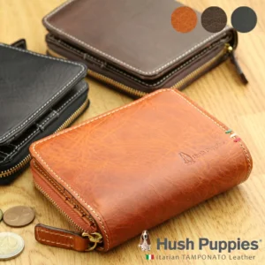 二つ折り財布 Hush Puppies