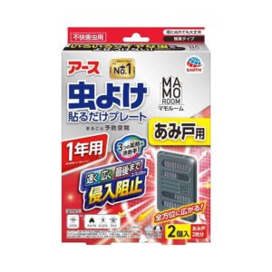 アース製薬 マモルーム 虫よけ 貼るだけプレート あみ戸用