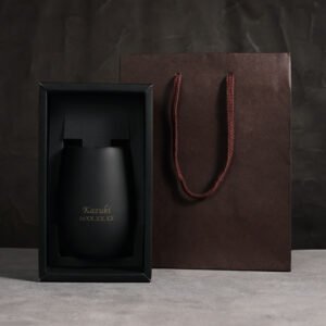 名入れ タンブラー メタルカラーグラス 460ml