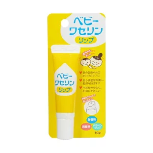 健栄製薬 ベビーワセリン リップ 天然由来100%のワセリンを配合