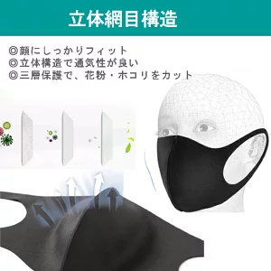 伸びるウレタンマスク