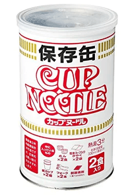 日清 カップヌードル保存缶