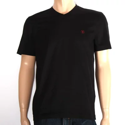 ルイヴィトン(LOUIS VUITTON) 半袖 Vネック Tシャツ 1A1PGC