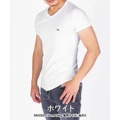 EMPORIO ARMANI エンポリオアルマーニ メンズ tシャツ Vネック