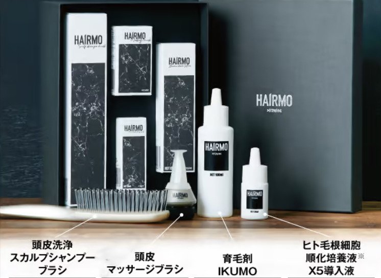 HAIRMO(ヘアモ) オールインスカルプヘアケアセット