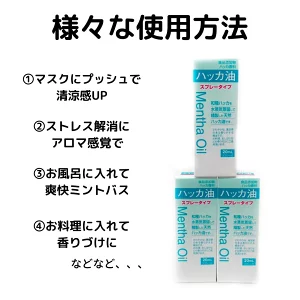 【大洋製薬】ハッカ油スプレータイプ