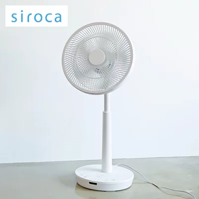 シロカ DC 音声操作 扇風機 ポチ扇 SF-V151