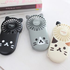 ハンディファン かわいい ストラップ USB充電式