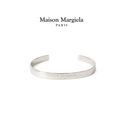 Maison Margiela(メゾンマルジェラ) シルバーロゴ バングル SM1UY0023 S12698